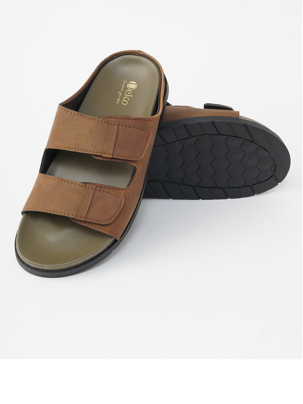 Delco Men UrbanLoft Leather Slide