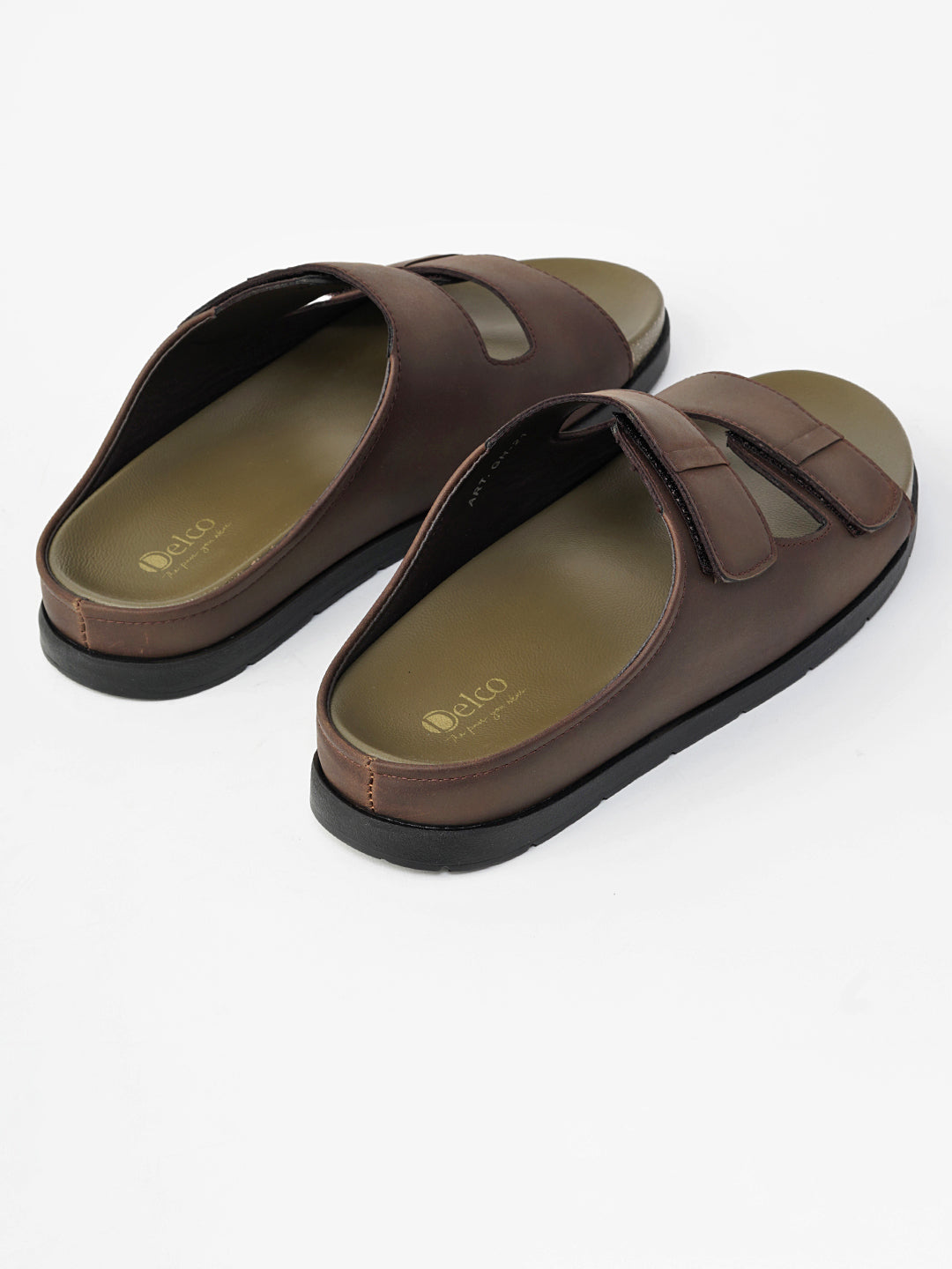 Delco Men UrbanLoft Leather Slide